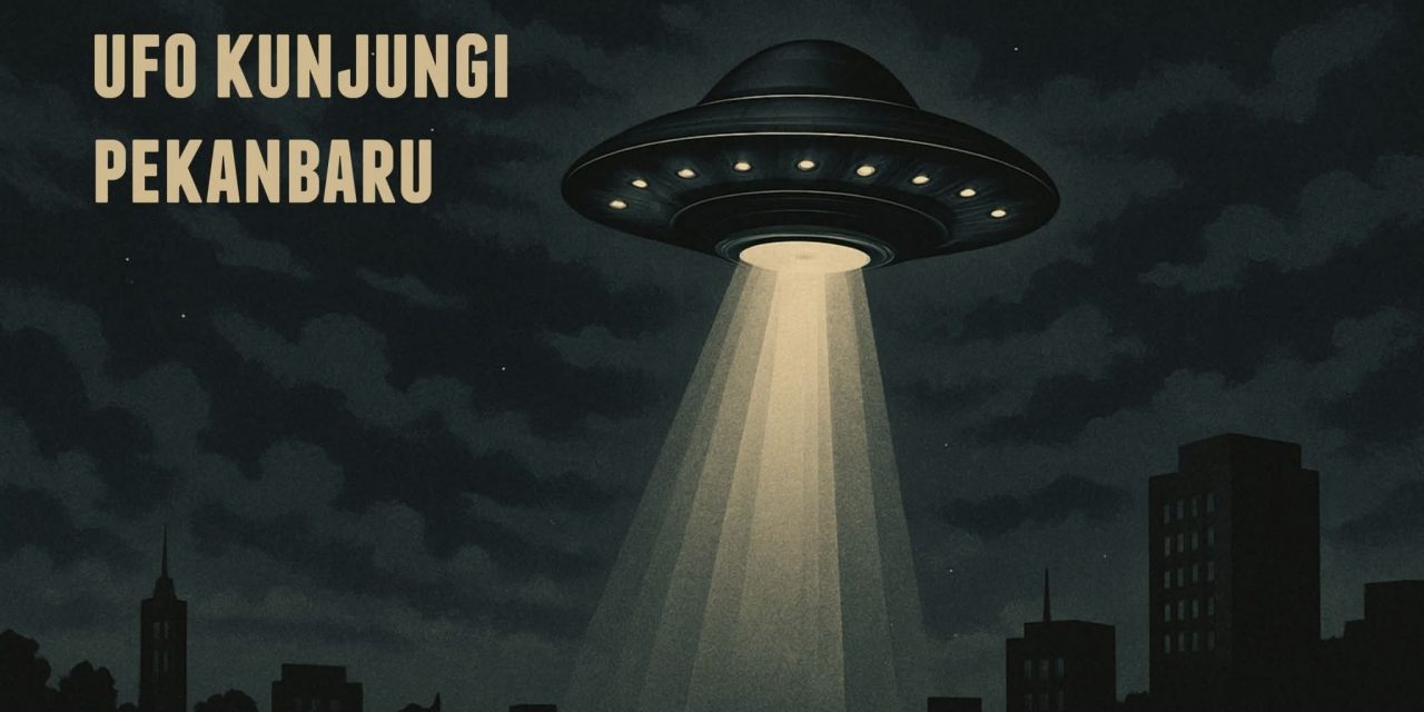 UFO MISTERIUS MENGUNJUNGI PEKANBARU