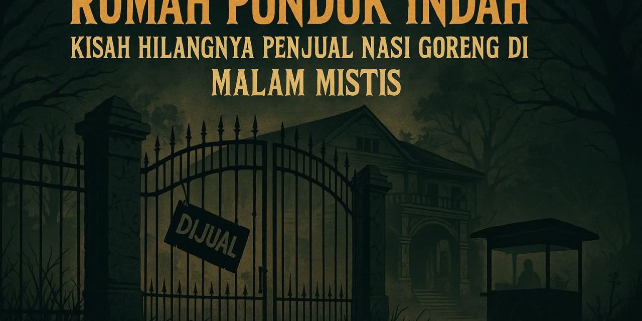 RUMAH PONDOK INDAH: KISAH HILANGNYA PENJUAL NASI GORENG DI MALAM MISTIS