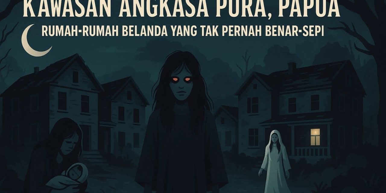 KAWASAN ANGKASA PURA, PAPUA: RUMAH-RUMAH BELANDA YANG TAK PERNAH BENAR-BENAR SEPI
