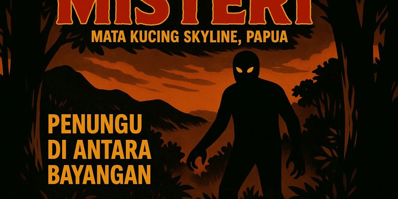 MATA KUCING SKYLINE, PAPUA: PENUNGGU DI ANTARA BAYANGAN