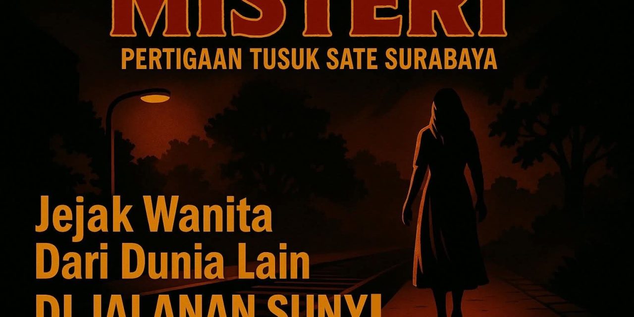 PERTIGAAN TUSUK SATE, SURABAYA: Jejak Wanita Misterius di Tengah Jalan
