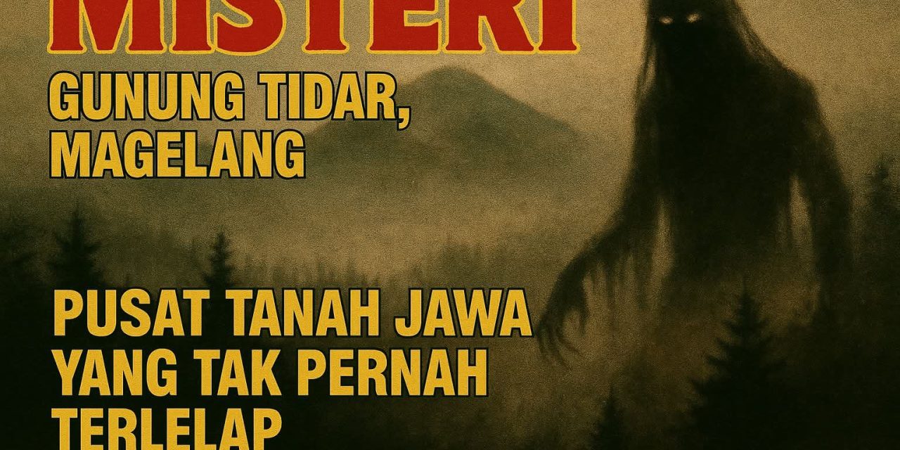 GUNUNG TIDAR, MAGELANG: Pusat Tanah Jawa yang Tak Pernah Terlelap