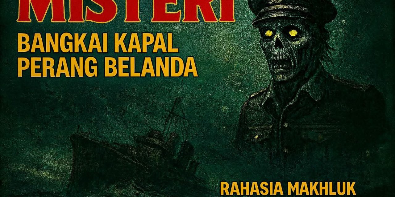 BANGKAI KAPAL PERANG BELANDA: Rahasia Mahluk Dasar Laut Pulau Giliraja